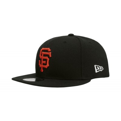 New Era 9Fifty Hat Cap San Francisco Giants Black Orange Polyester Snapback 950  eb-75374785